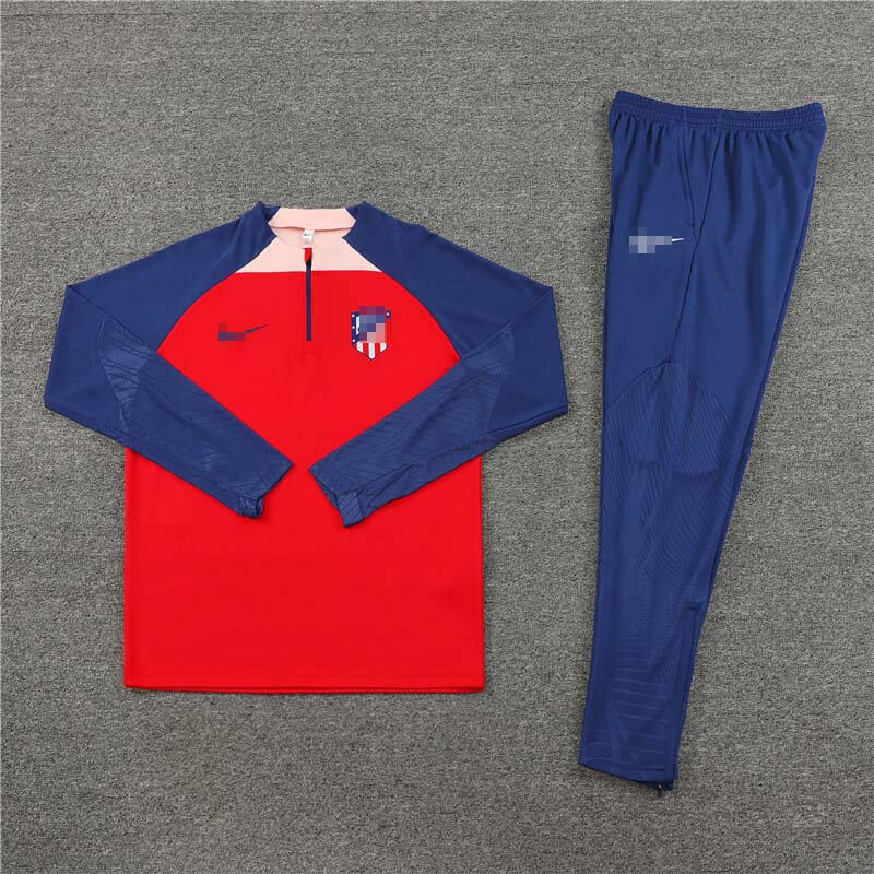 Sudadera Entrenamiento Atlético de Madrid 2023/2024 Rojo/Azul Marino